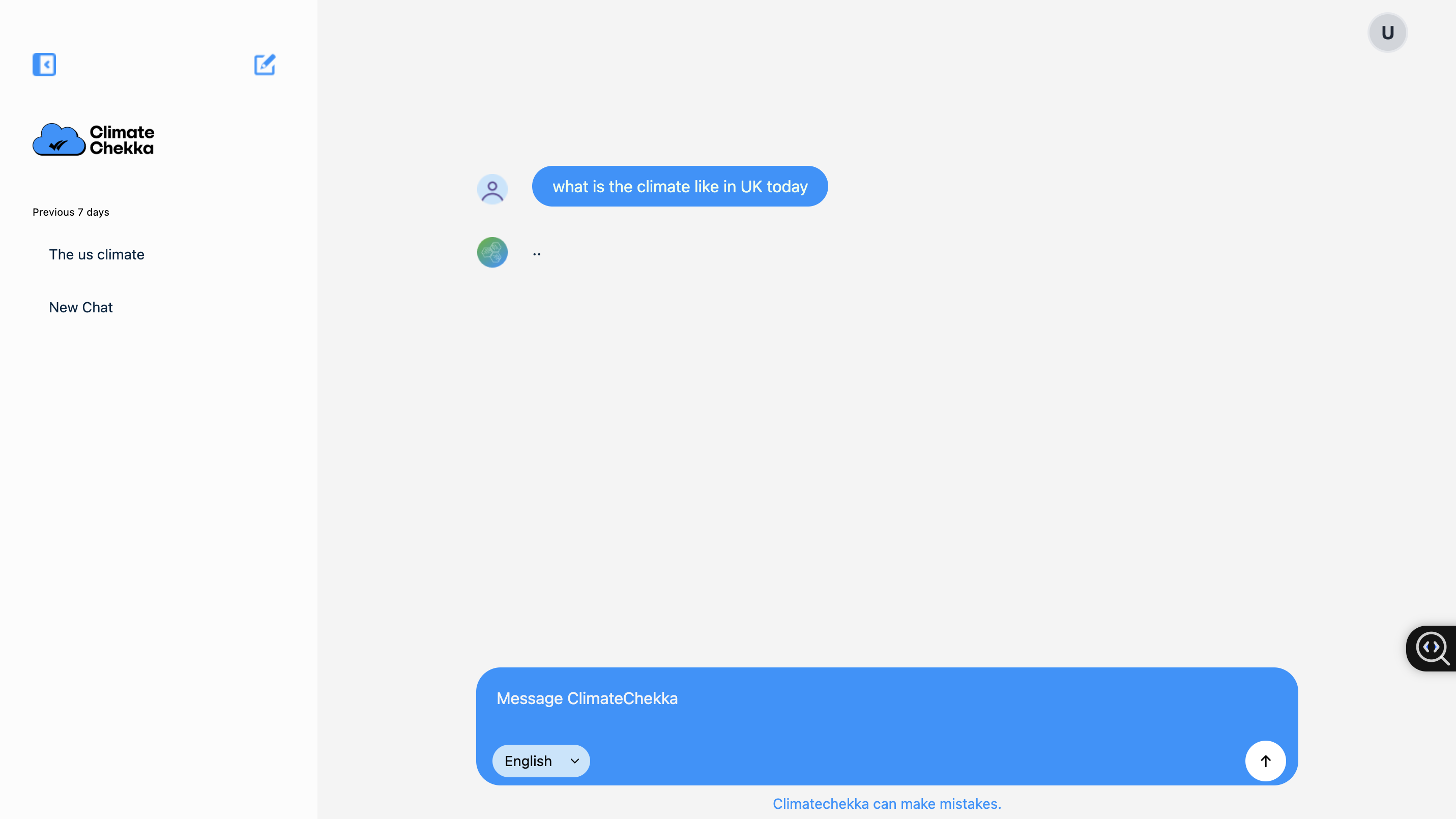 Climate AI Startup project screenshot