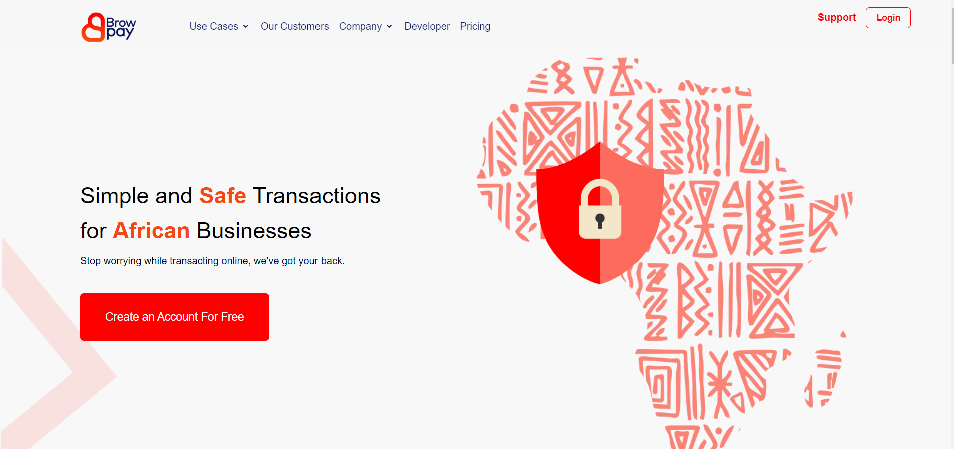Fintech Startup project screenshot